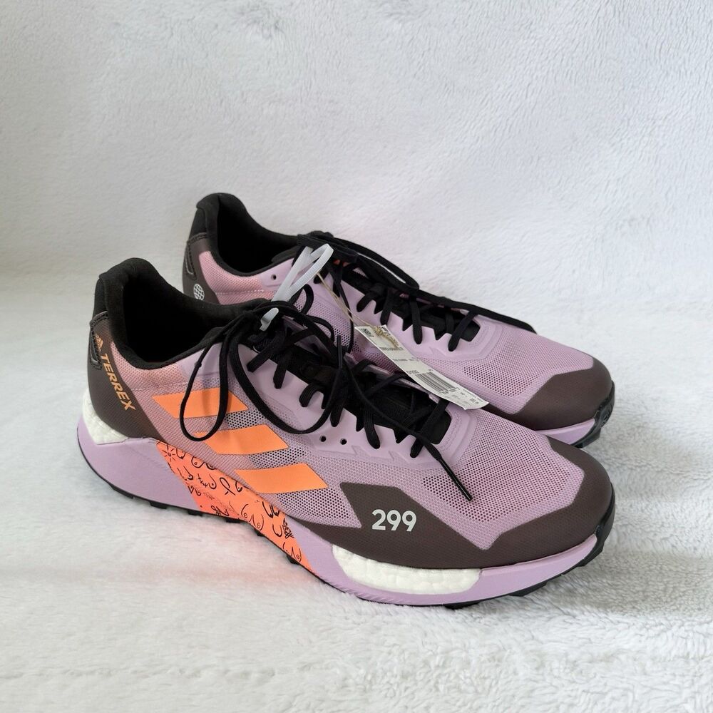 Adidas Terrex Agravic Ultra Bliss Lilac/Beam Orange/Pulse Magenta GY9362 Men 13